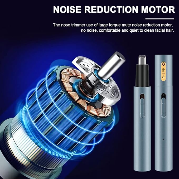 Easy Clean Ear USB Rechargeable Clippers Gift Electric Nose Hair Trimmer Multifunctional Home Sideburns Low Noise