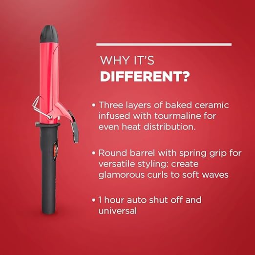 FHI Heat Platform Tourmaline Ceramic Professional Curling Iron