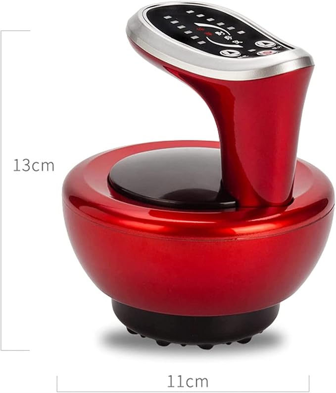 LIPPSY Electric Scraping Massager Rechargeable 6-Speed Adjustable Temperature Thermal Pressure Magnetic Wave Massager Slimming Meridian Dredging