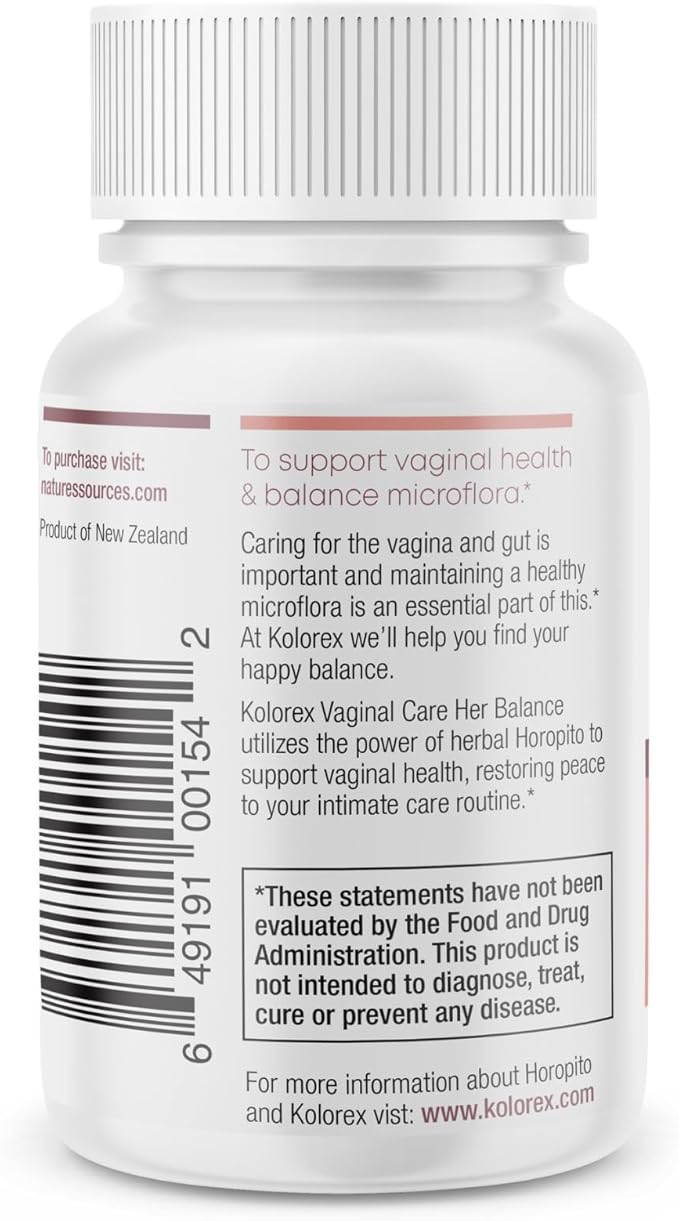 Kolorex Vaginal Care Her Balance 60ct