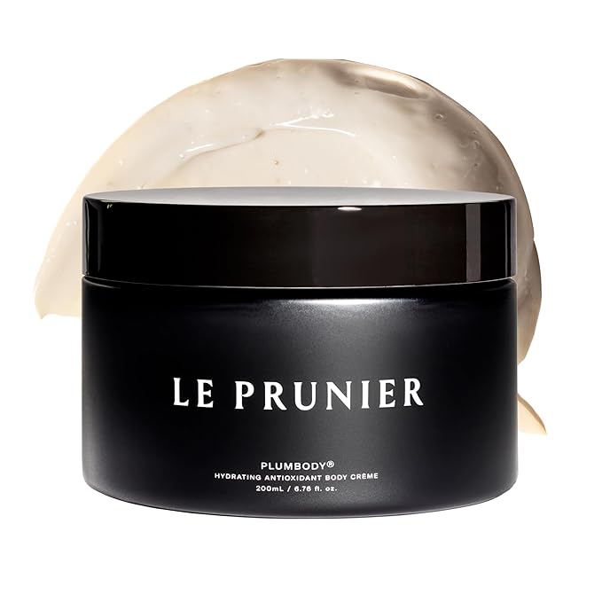 Le Prunier Plumbody™ – Clinically Proven Firming &amp Hydrating Body Cream with Midnight Muir® Plum Extract | Clean Vegan Antioxidant Body Lotion for Smooth Radiant Youthful Skin | 6.8 fl oz