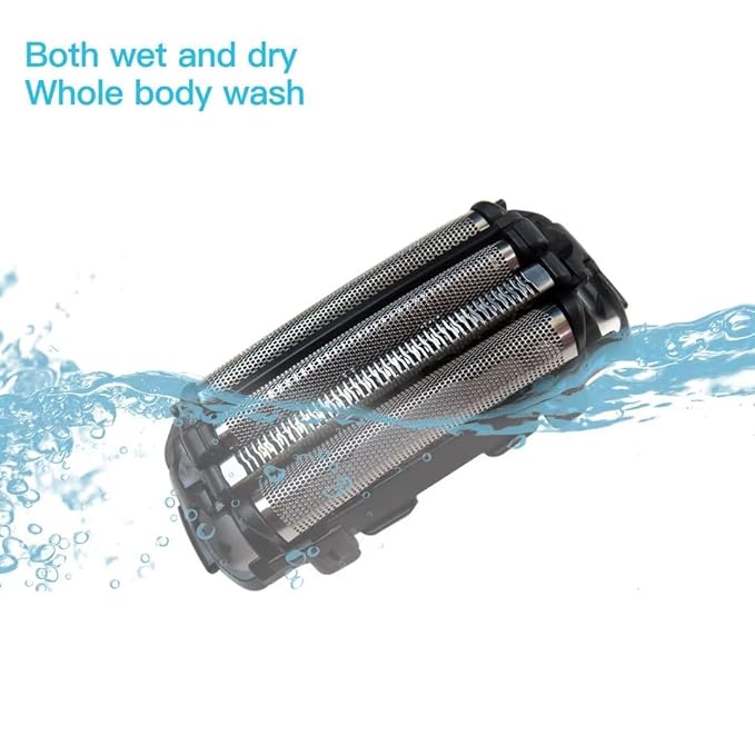 WES9025PC Replacement Shaver Outer Foil/Inner Blade for Panasonic A-RC4 4-Blade WES9025PC228 WES9025PC ES-LA93/LA63