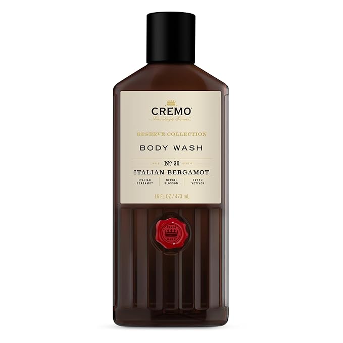 Cremo Coconut Mango Shave Cream for Women 2-Pack and Italian Bergamot Body Wash for Men 16 oz