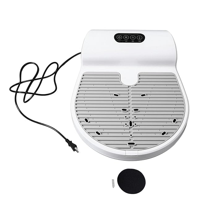 Full Body Dryer for Shower 1350W Negative Ions Body Heater Blow Dryer Foot Touch Control Body Hair Dryer with Warm and Cool Wind Whole Body Care Dryer for Bathroom Home Hotel