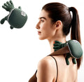 Neck Massager with Heat Neck Massager for Pain Relief Deep Tissue Shiatsu Shoulder and Back Massager with 3 Modes &amp 2 Heat Levels Portable and Rechargeable Relax Muscle Tension (Green)