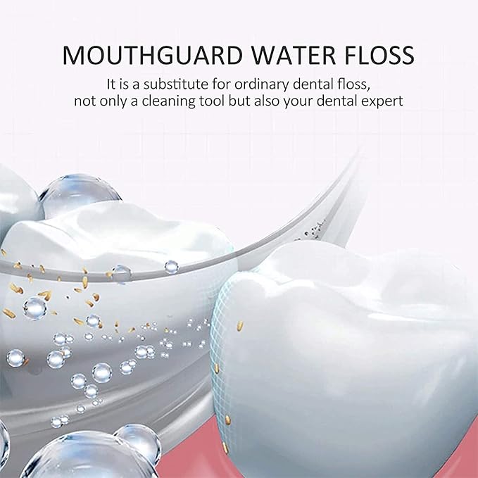 Water Flosser for Teeth Professional Water Teeth Cleaner Picks with 3 Modes &amp 5 Jet Tips for Braces Gums IPX7 Waterproof 150ml Detachable Tank for Home Travel