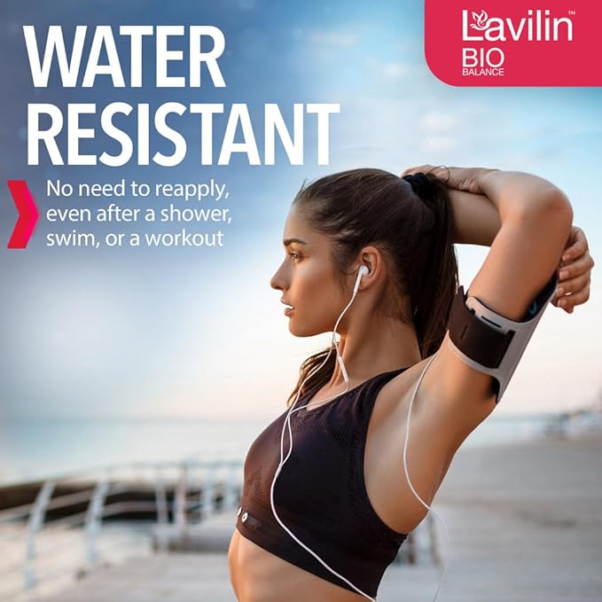 Lavilin Bio Balance Underarm Deodorant Cream Up to 7 Days Odor Free (2 Pack)