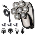Electric Razor for Men 7-blade Rechargeable Electric Shaver For Men 5 In 1 Groomer Face Body Beard Hair Trimmer Electric Razor Bald Head Shaving Machine