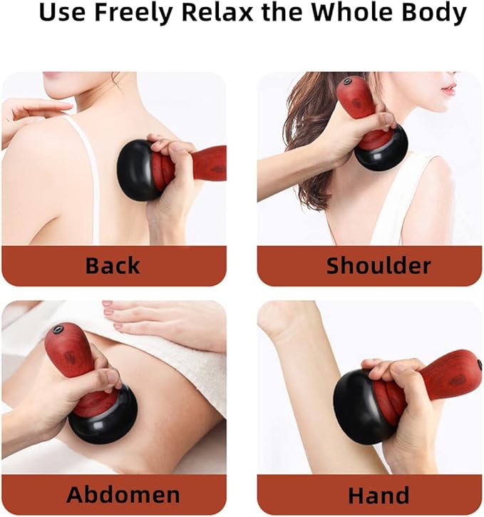 Hot Stones for Massage Natural Bian Stone Gua Sha Scraping Massage
