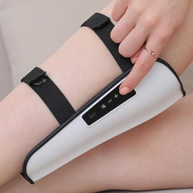 Jiawu Leg Massager for Circulation Calf Massager with 15 Helpful for Pain Relief Edema and Muscles Relaxation Gift for Wife Parents Friends