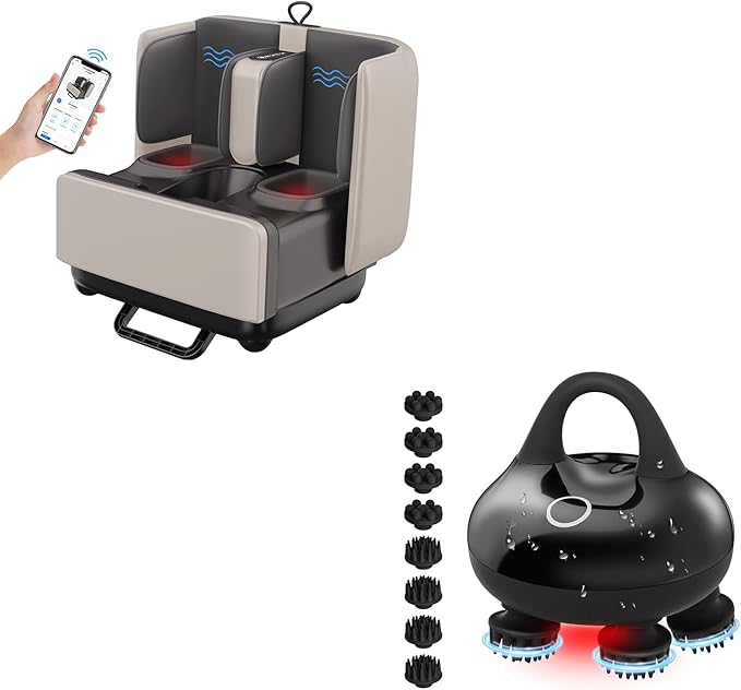 COMFIER Shiatsu Foot Massager &amp Scalp Massager