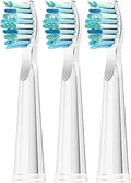 Compatible for Fairywill Replacement Toothbrush Heads for FW-507/508/551/515/917/959/2011 Electric(White 3pcs)