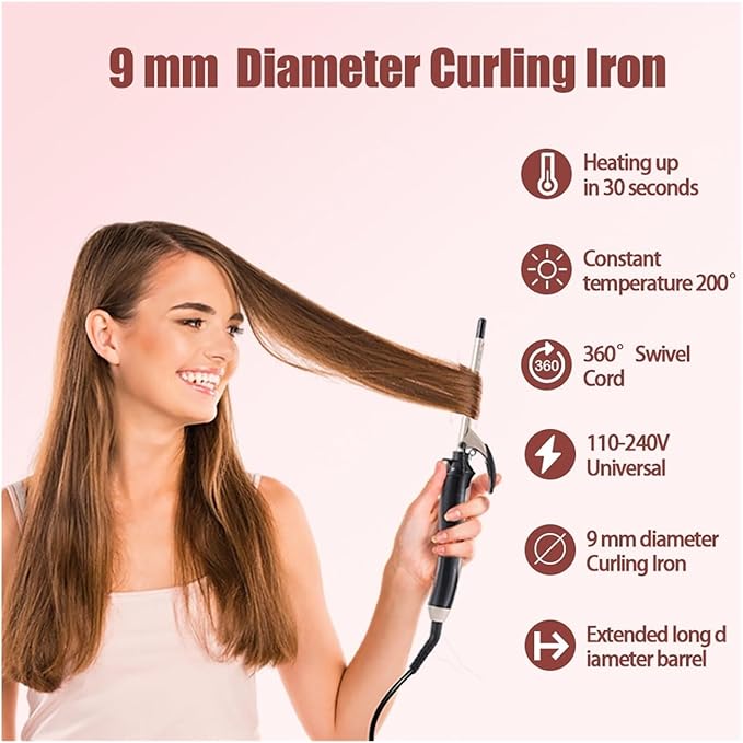 Thin Tube Curling Iron Fluffy Iron(Dard220v)