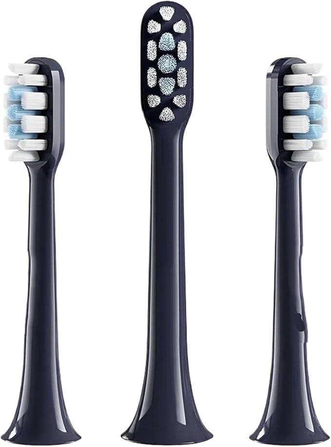 Compatible for T301/T302 Toothbrush Head Soft Brush Teeth Nozzles(3PCSBlue)