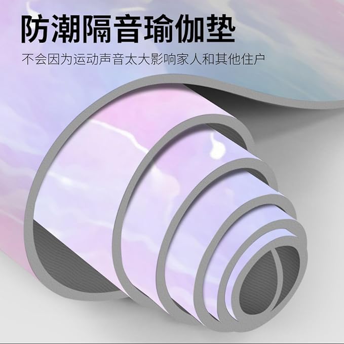 UV印高温不褪色地垫新款艺术舞蹈健身垫防滑耐磨 Yoga Fitness Workouts Massage 瑜伽垫 HomeOffice Body electric massagers
