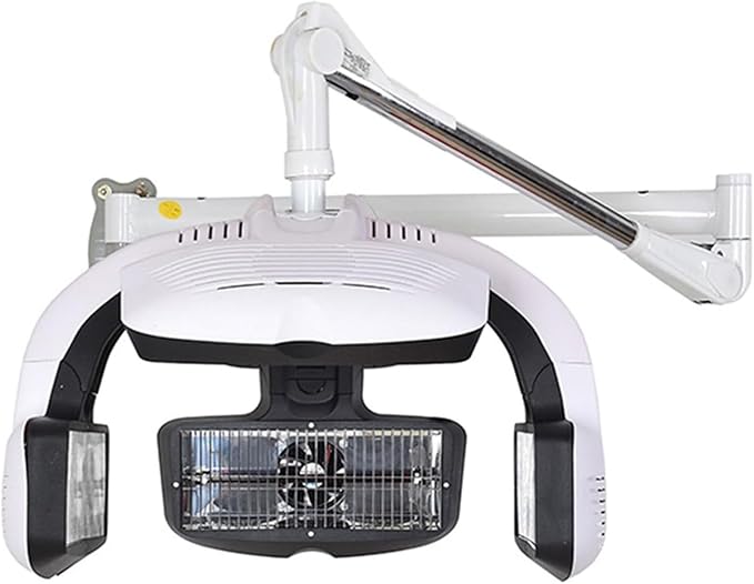 Wall Mounted Salon Hood Hair Dryer Color Setting Dye Hair Heater Hair Dryer 700W Professional Hair Dryer Hair Dyeing 60 Minutes Timer Cantilever