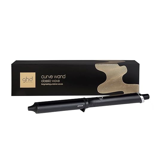 ghd Curve® Professional Hair Curling Irons &amp Wands | Soft Waves Classic and Tight Curls | 0.5 –1.5 Inch Barrels’ | 365ºF Styling Temp Preventing Heat Damage + Auto Sleep Mode