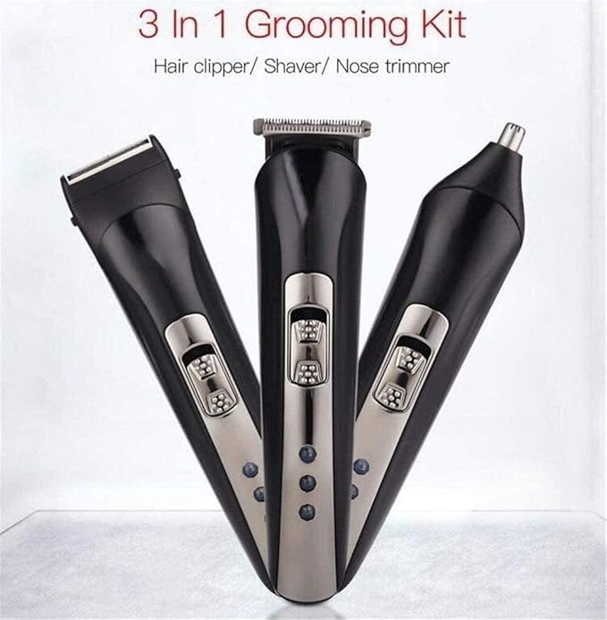 Hair Clippers for Men Hair Trimmer Beard Trimmer/Nose Trimmer USB Rechargeable Hair Cutting Grooming Kit Barber Clippers Set