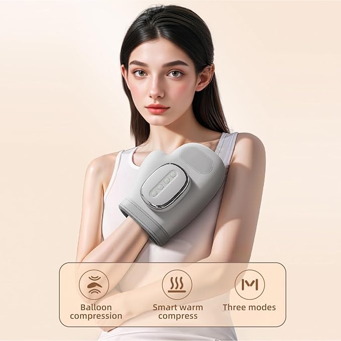 hand massager for arthritis and carpal tunnel glove 2025 new Hand Massager with Heat and Compression Ideal Gift for Hand Strengthening Finger Massager Relief Carpal Tunnel Massager for Men Women