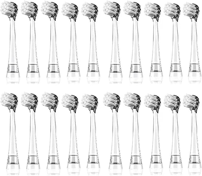 Replacement Toothbrush HeadsCompatible for SG902/SG602(20 Small Heads)