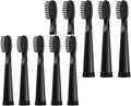 Replacement Toothbrush Heads Compatible for FW-507/508/551/515/917/959/2011FW-D1/D3/D7/D8 Electric(10 Black Care(Soft))