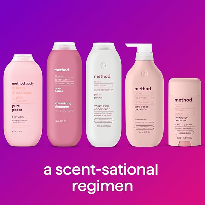 Method Body Wash and Hair Care Gift Set Pure Peace
