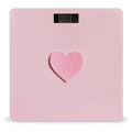 Pink Heart Scale for Body Weight Digital Bathroom Scale Precision Smart Weighing Scales with Clear LED Display Accurate High Precision Scales Weighing Machine