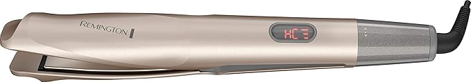Remington Pro 1 Multi-Styler with Twist &amp Curl Technology Straightener and Curling Iron in one tool Color Care Protection Champagne