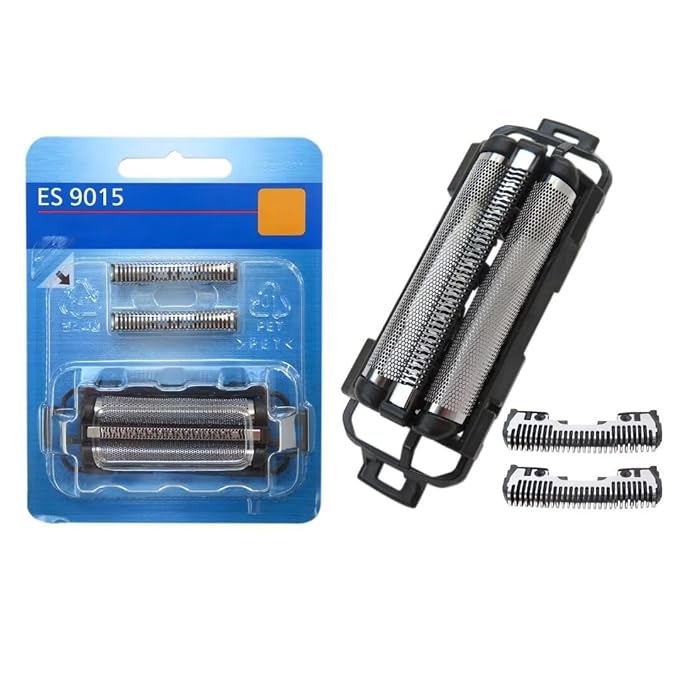 WES9015Y1361 ES-LT2 ES-LT4 ES-LT6 Foil/Blade Combo Replacement Compatible with Panasonic Shaver WES 9015Y / ES LT2/ LT 4/ LT6 &amp Trockenrasur