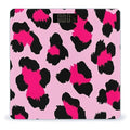 Smart Scale for Body Weight Digital Bathroom Weighing Scale Energy Saving Scale Pink Cheetah Leopard Print