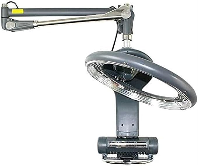 Salon Track Hair Dryer Dedicated Cold Perm Machine Digital Control Hair Dye Perm Processor Hair Dryer Accelerator with Wall Mounting System AdjustableA