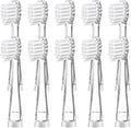 10PCS Replacement Toothbrush HeadsCompatible for SeagoSG977/EK6/EK7/SG513 Electric(Smaller)