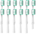 6/12PCS D1/D2/D3 Replacement Electric Toothbrush Head Soft Bristles Cleaning Vacuum Replace Brush with Dust Cover(12PCS White)
