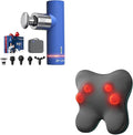 BOB AND BRAD Back Massager with Heat and A7 Massage Gun with 11mm Amplitude