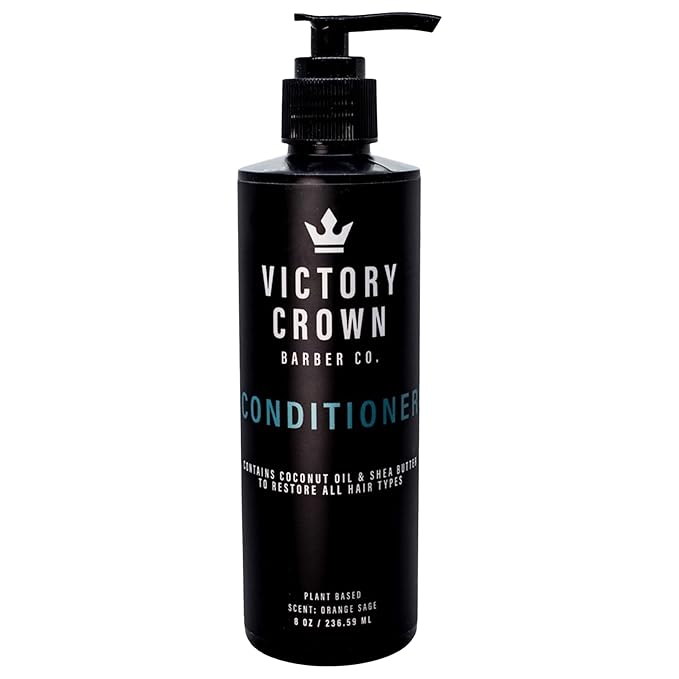 Victory Crown Hydrating Conditioner Deep Moisture Infusion with Coconut Oil &amp Shea Butter 8 Oz
