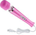 Wired Powerful Handheld Electric Massager Strong Personal Back Massage for Sports Recovery Muscle Aches Body Pain (Rose red)