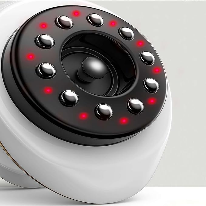 Yanzhenglip Massage 4-in-1 Massager Against Cellulite - Vacuum &amp Gua Sha Electric Firmer Skin &amp Better Circulation Deep Massage with Heat for Full Body Use at Home (A-1Set)