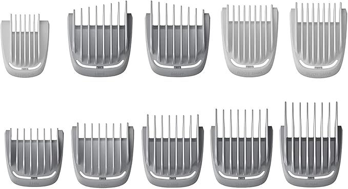 Compatible for PhilipsCompatible for Norelco Series 9000 7000 5000 3000 Multigroom Trimmers Replace Electric Shaver Head Guards Comb(5 pcs)