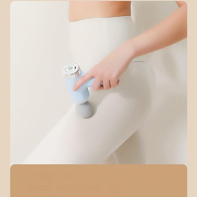 Handheld Back Massager Cordless Body Massager Powerful Massage Device Muscle Relaxation Tool Portable Lightweight Rechargeable Muscle Relaxation Gift