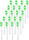 16/20Pcs Toothbrushes Head Compatible for Y1S/Y4/U1/U2/U3/P1/P4(20pcs)