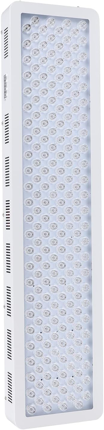 Bathrena 1000W LED 660nm Red Light Therapy Red Near Infrared Light Panel 850nm Red Near Infrared Light for Pain Relief Red Light Therapy Device Red Light Therapy Device for Body