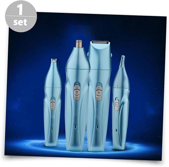Electric Nose Hair Trimmer USB Rechargeable Battery Precision Vibrissa Trimmer for Men and Women Wet/Dry Use Easy to Clean Nose and Ear Hair Remover
