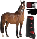 Red Light Therapy for Horses LED Red Light Therapy Device Horse Near Infrared Therapy Wrap Portable Deep Light Therapy for Horse Muscle Recovery Horse Leg Pain(1pcs)