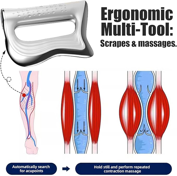 Electric Fascia Knife Multifunctional Massage Tool 2026 New v2 Pro 3 Adjustable Strength Professional Grade Vibration Muscle Scraper Tool Instant Muscle Relaxation Soreness Relief