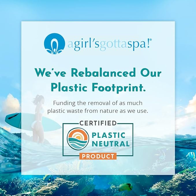 A Girl's Gotta Spa! Sulfate-Free Natural Body Wash Citrus Essential Oils 100% Vegan Cruelty-Free Moisturizing Shower Gel
