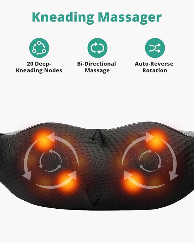 Medcursor Neck Massager and Hand Massager with Heat