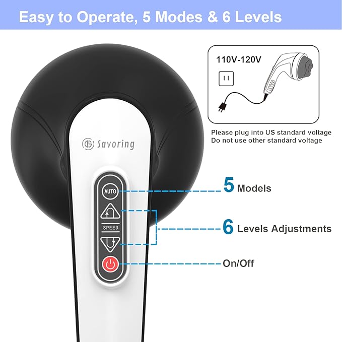 Cellulite Massager with 8 Interchangeable Heads Body Sculpting Machine for Lymphatic Drainage and Vibrating Fat Cellulite Remover Portable and Easy to Use for Men and Women at Home