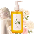 DEMIKI Hydrating Body Wash for Sensitive &amp Dry Skin White Rose Scent Nourishing Shower Oil for Women Winter Moisture Care Sulfate-Free Paraben-Free Dye-Free 10 fl oz