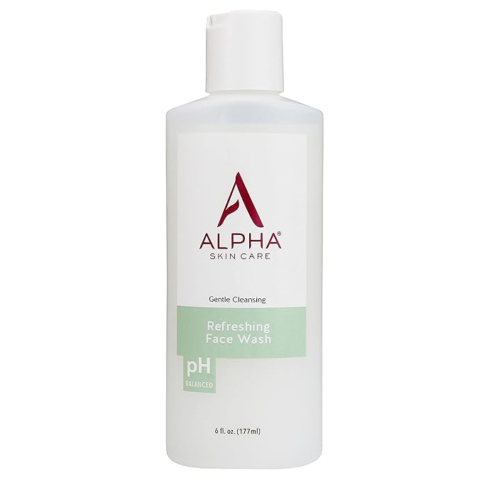Alpha Moisturizing Body Wash 12 Fl Oz and Refreshing Face Wash 6 Fl Oz