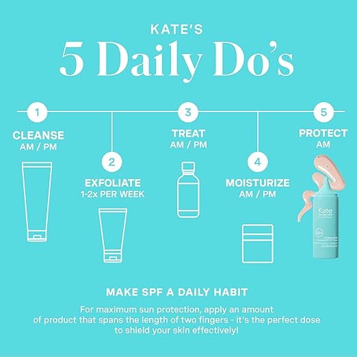 Kate Somerville HydraKate Illuminating Sunscreen Drops – Tinted SPF 50+ Mineral Sunscreen with Zinc Oxide Moisturizing &amp Anti-Aging Sun Protection 1.7 Fl Oz